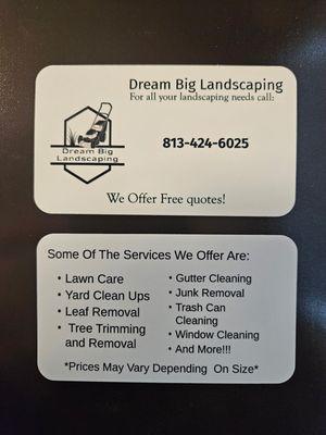Dream Big Landscaping