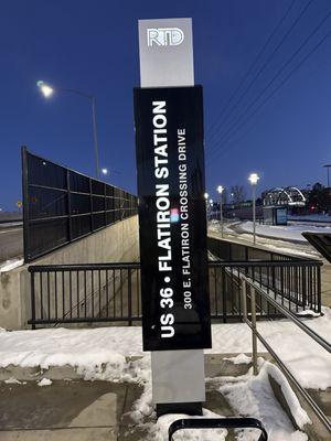 RTD- US 36 & Flatiron Station