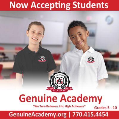 Now Accepting New Students