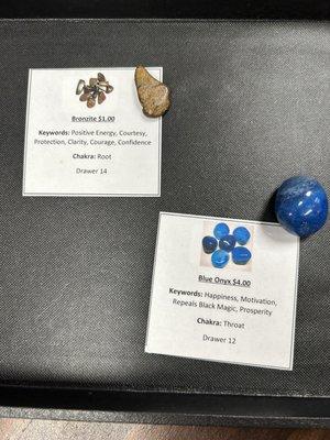 Some crystals I purchased, so pretty!