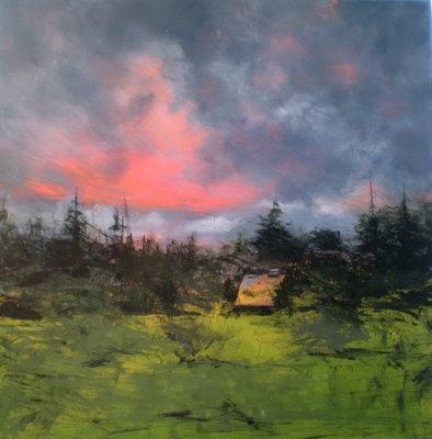 Original acrylic, 36" x 36". Sold.