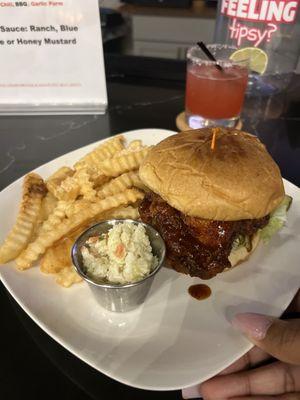 Hot in Herre chicken sandwich