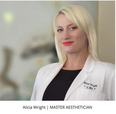 Alicia Wright, Master Aesthetician