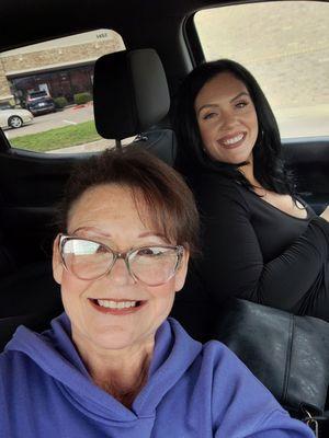 A picture of me in the purple