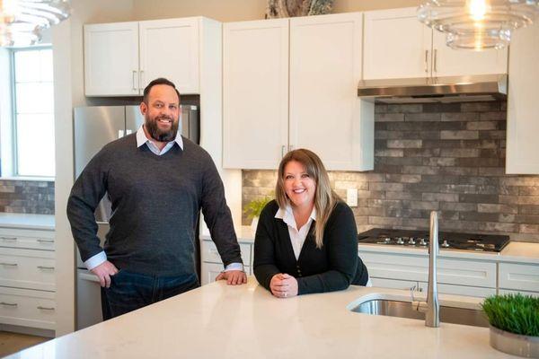 Owner Kelly Stasney and Broker / Co-Owner Dave Stasney