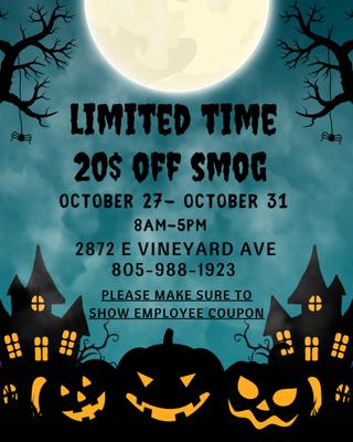 HALLOWEEN WEEK SPECIAL!!