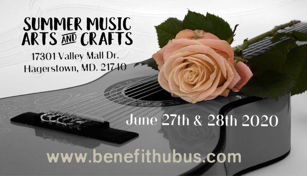 Foyer for Summer Music & Crafts at Valley Mall, Hagerstown Pa