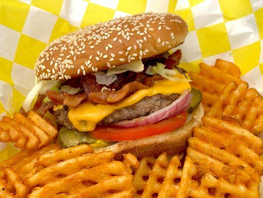 Best Bacon Cheeseburger in California!