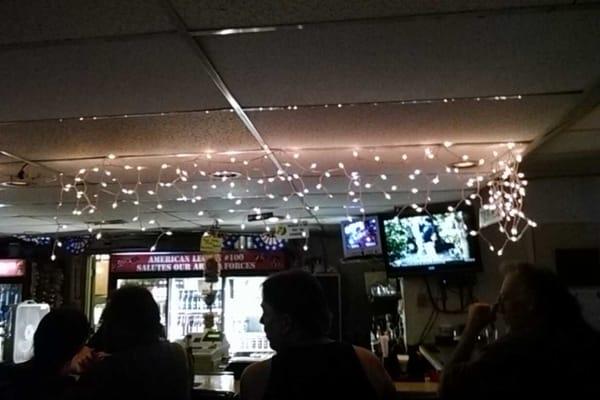 A view of the bar