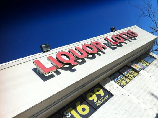 neighborhood liquor store with a massive selection of snacks.