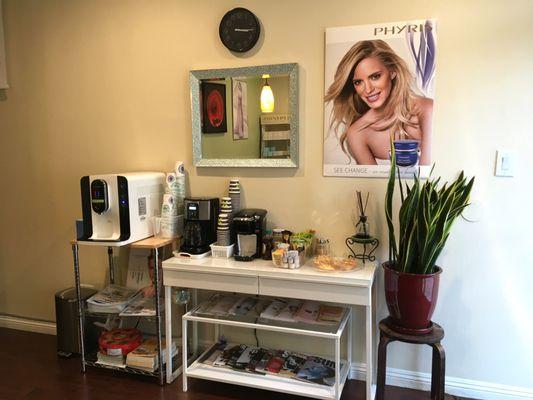 Free snacks and beverages :)