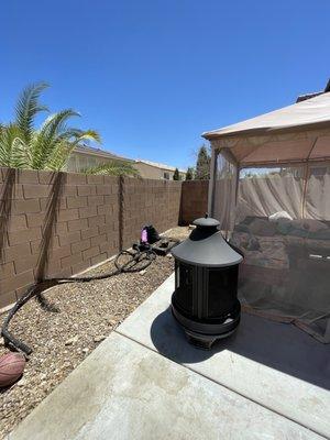 Now we can stain our concrete !