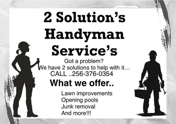 2 solutions handyman service