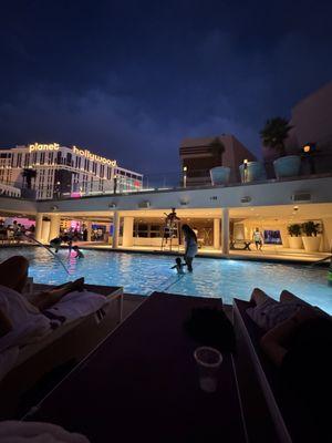 Dine in Movies at Boulevard Pool