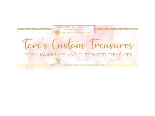 Tori's custom treasures. Gift shop located in Youngstown Ohio.