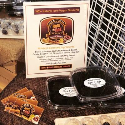 #rawbyrae check out the Lemon Coconut and Brownie ... Amazing!