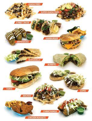 Daily Food Menu Photos are of our actual food served.