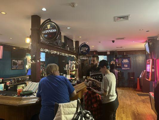 And a cozy tavern it is.