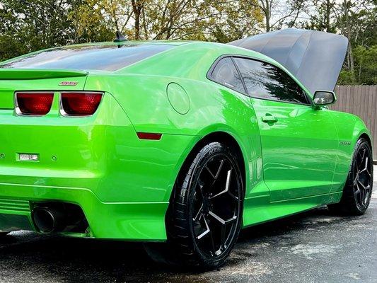 2010 Chevy Camaro Wax/Polish.