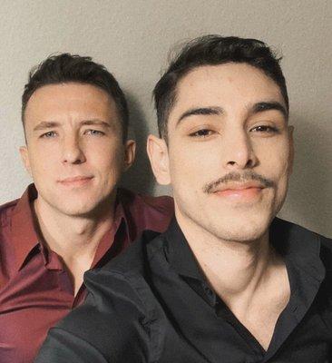 Waiting for our appointment