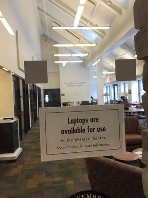 Writer's room with fireplace