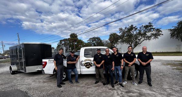 Our field technicians. Ready to serve you!