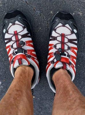 Here's my hubby's diabetic shoes that took over FIVE months to get. I doubt we will ever use Rehability for his diabetic shoes again.