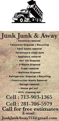 Junk Junk & Away