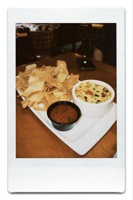 Chips & Salsa + Spinach & Artichoke Dip