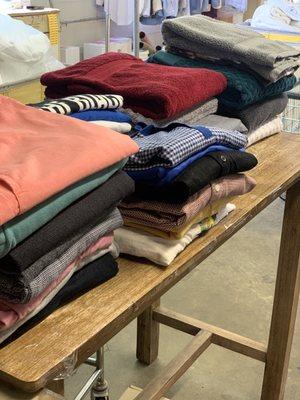 Have your tried our wash dry and fold service?