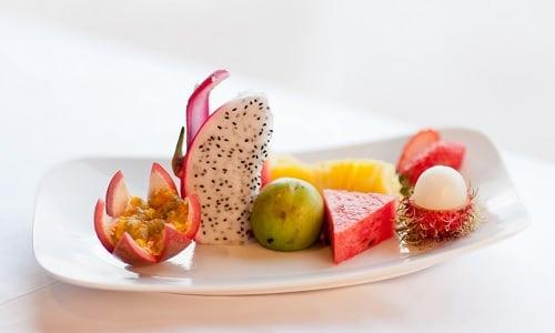 Taste delicious exotic fruits of Asia