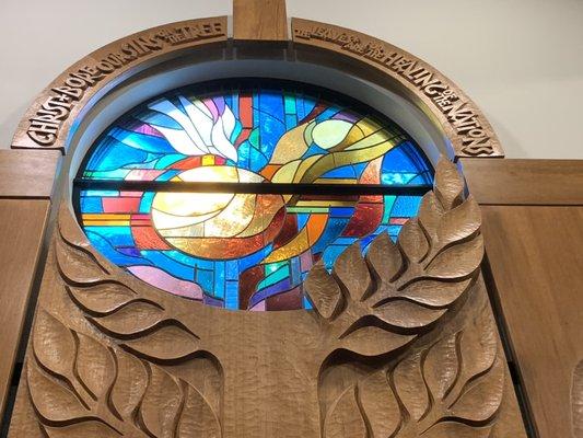 A focal point in our sanctuary.