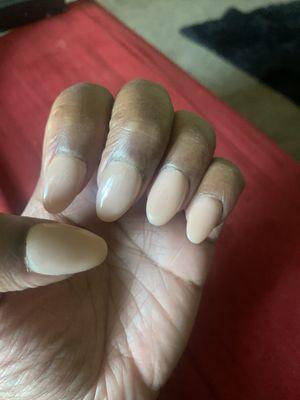 Natural acrylic sport cut