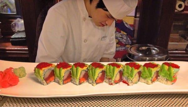 Another great creation with Ian in background.