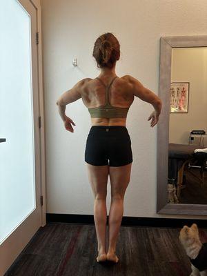 My back was locked up with limited shoulder mobility and scapular mobility. That completely changed because of this one session.