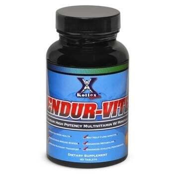 Endur-Vite - Essential vitamins and minerals to support active and healthy lifestyle; Promotes Good Health Strengthens Immune System