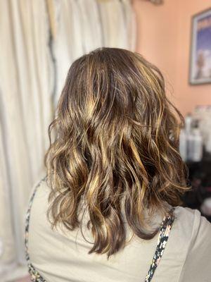 Balayage and color corrector