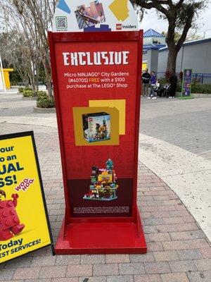 This was the exclusive deal which they backtracked on when I spent $200.00!