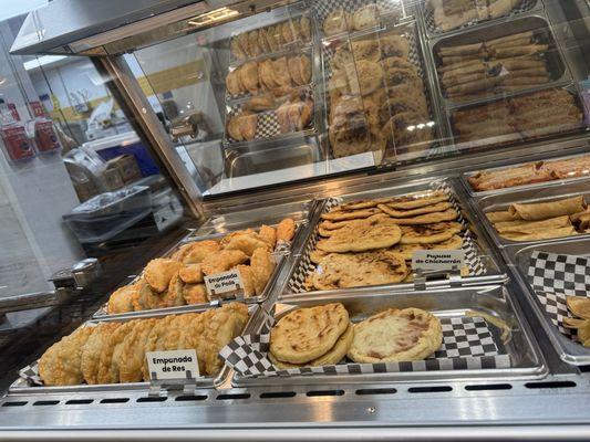 Empanadas, sopes, pupusas and more in prepared food section. Customize with add ons. Pay separately from groceries. @ElSuperMarkets