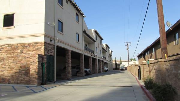 Driveway to Loading Dock, Parking Spaces