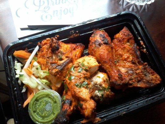 $14 for a half order of Chicken Tandoori