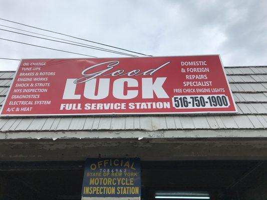 Good luck service station