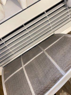 They don't clean the filters