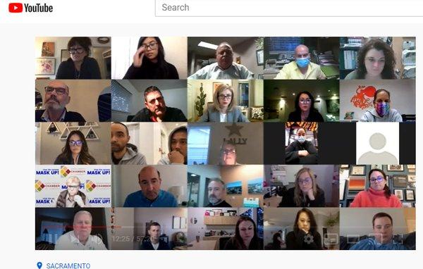 Zoom Meeting with Public Health