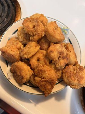 Fried shrimp