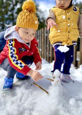 A little fun in the snow