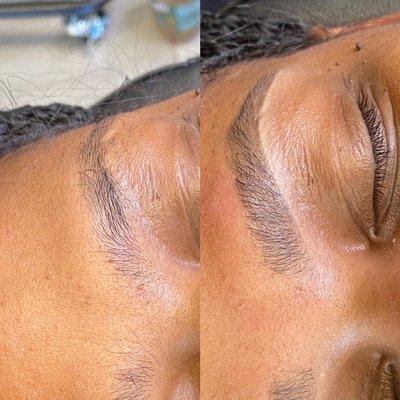 Brow shaping