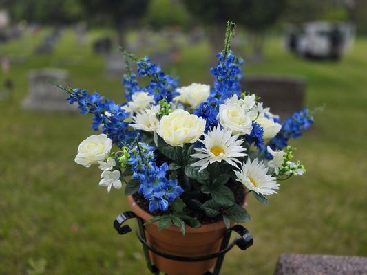 Perpetual Care Silk Arrangement 2025