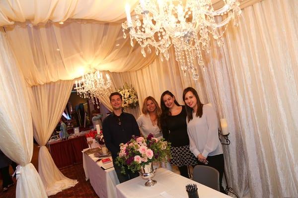 your wedding venue and elegant flowers for your bridal bouquet