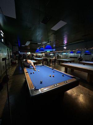 Back of the hall. Lots of table